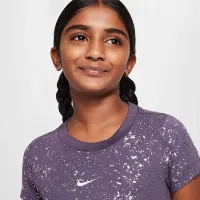Nike Sportswear Big дитячі (Girls') Crop футболка колір фіолетовий