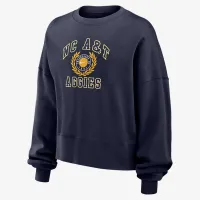 North Carolina A&T жіноча Nike College Crew-Neck світшот блакитний