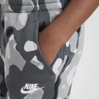 Nike Sportswear Club Fleece Big дитячі Camo Cargo Pants колір сірий