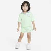 Nike Prep in Your Step Toddler шорти комплект колір зелений