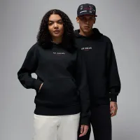Nike Air Jordan Wordmark чоловічі Chicago Fleece Pullover Толстовка з капюшоном колір чорний