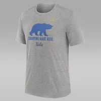 UCLA Bruins Local Campus Time Honoцвет красный Tradition мужские Nike College футболка цвет серый
