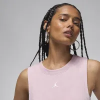 Nike Jordan Sport женская Diamond Tank Top цвет фиолетовый
