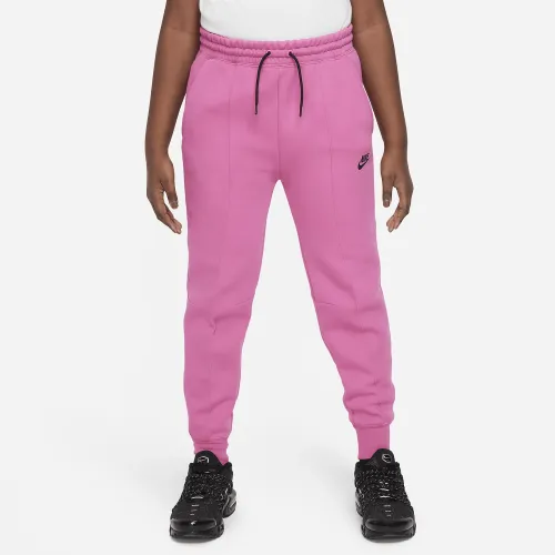 Nike Sportswear Tech Fleece Big дитячі (Girls') Joggers (Extended Size) колір червоний