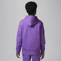 Nike Jordan MJ Brooklyn Big детские Fleece Pullover Толстовка с капюшоном цвет фиолетовый