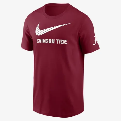Alabama Crimson Tide Campus Mascot мужские Nike College футболка цвет красный