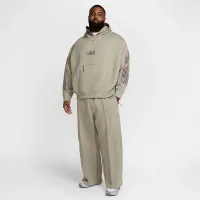 Nike Tech мужские Fleece Толстовка с капюшоном цвет зеленый