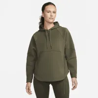 Nike Dri-FIT Prima женская Pullover тренировочные Толстовка с капюшоном цвет зеленый