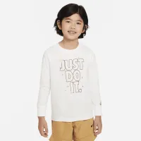 Nike Shine Long Sleeve Tee Little Kids футболка колір білий