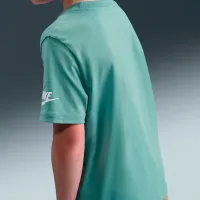 Nike Futura Little детские Everцвет зеленый футболка цвет зеленый