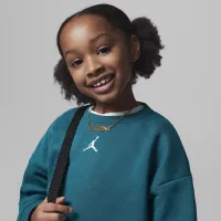 Nike Jordan Icon Play оверсайз Crew Little Kids Top колір зелений