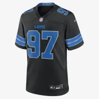 Aidan Hutchinson Detroit Lions чоловічі Nike NFL Game Football Jersey колір чорний