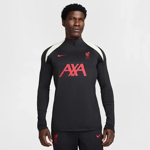 Liverpool FC Strike Special Edition чоловічі Nike Dri-FIT Soccer Drill Top колір чорний