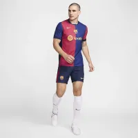 FC Barcelona 2024/25 Match Home чоловічі Nike Dri-FIT ADV Soccer Authentic Jersey блакитний