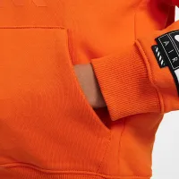 Nike Air Big детские Fleece Pullover Толстовка с капюшоном Orange