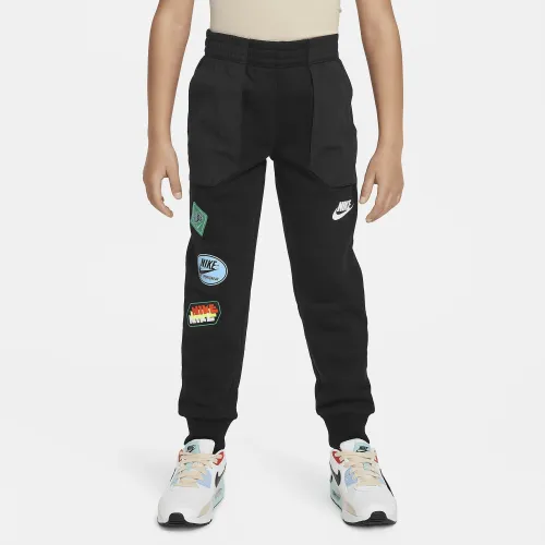 Nike Sportswear Little дитячі Fleece Joggers колір чорний