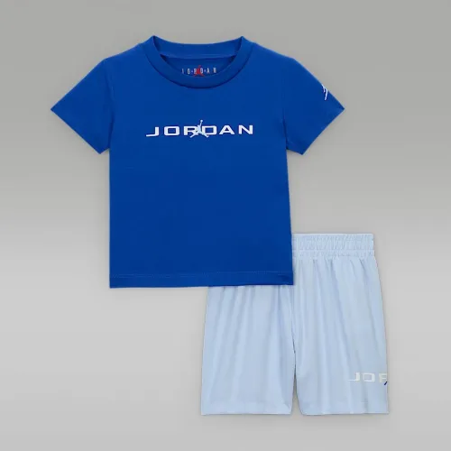 Nike Jordan Baby Baseline 2-Piece Mesh шорты набор синий