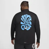 Nike Element Run Energy чоловічі Dri-FIT 1/4-Zip Running Top колір чорний