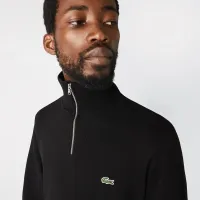 Кофта/футболка Lacoste SH1927-031 -  Черная