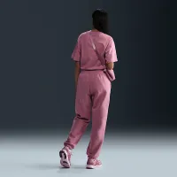 Nike Sportswear Phoenix Fleece жіноча З високою талією оверсайз Sweatpants Pink