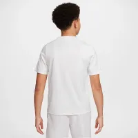 Nike Multi Big детские Dri-FIT Short-Sleeve Top цвет белый