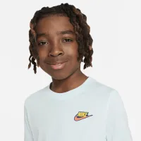 Nike Sportswear Big дитячі Long-Sleeve футболка блакитний