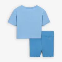 Nike Dri-FIT Swoosh Motion Baby 2-Piece Bike шорты набор синий