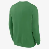 Oregon Ducks Primetime Everцвет зеленый Logo мужские Nike College Pullover Crew цвет зеленый