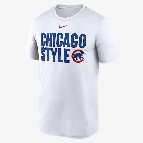 Chicago Cubs Local Legend чоловічі Nike Dri-FIT MLB футболка колір білий