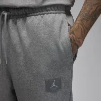 Nike Jordan Flight Fleece мужские Pants цвет серый