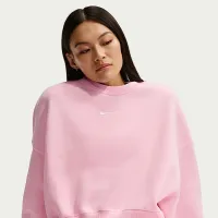 Nike Sportswear Phoenix Fleece женская Over-оверсайз Crew-Neck свитшот Pink