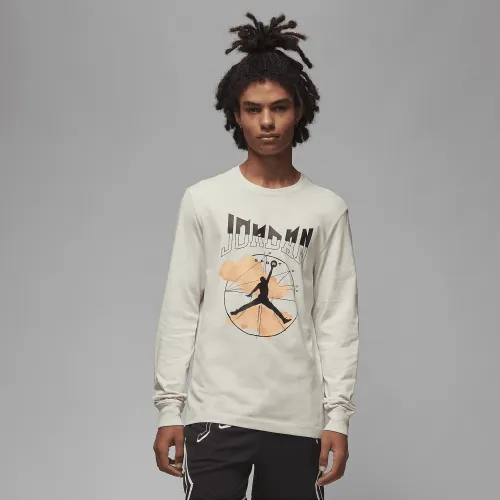Nike Jordan Sport чоловічі Long-Sleeve футболка колір зелений