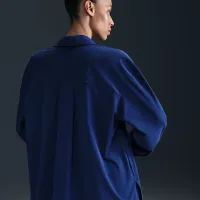 Nike 24.7 PerfectStretch жіноча Dri-FIT оверсайз Long-Sleeve Shirt блакитний