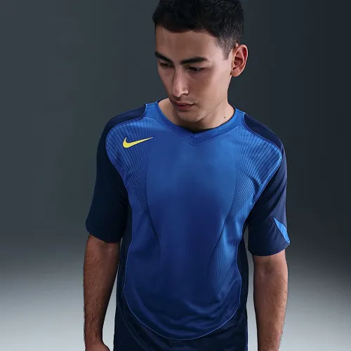 Nike Total 90 чоловічі Dri-FIT Short-Sleeve Soccer Jersey блакитний