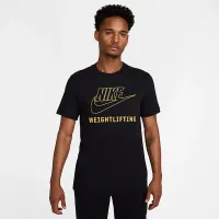 Nike Swoosh чоловічі Weightlifting футболка колір чорний
