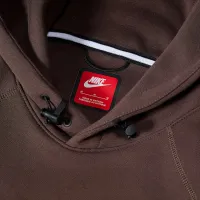 Nike Sportswear Tech Fleece мужские Pullover Толстовка с капюшоном цвет коричневый