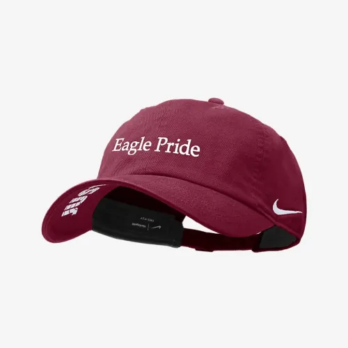 North Carolina Central Nike College Adjustable Cap цвет красный