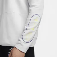 Nike чоловічі Dri-FIT Fleece Fitness Crew-Neck Top колір сірий