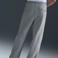 Nike Club чоловічі Open-Hem Fleece Pants колір сірий