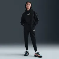 Nike Sportswear Club Fleece Big детские (Girls') оверсайз Joggers цвет черный