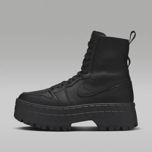 Nike Air Jordan 1 Brooklyn женская Boots цвет черный