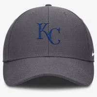 Kansas City Royals Club чоловічі Nike Dri-FIT MLB Adjustable Hat колір сірий