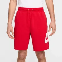 Nike Club мужские French Terry Alumni шорты цвет красный