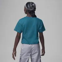 Nike Jordan Post Up Boxy Tee Big Kids футболка цвет зеленый