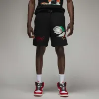 Nike Jordan Artist Series by Jacob Rochester мужские Fleece шорты цвет черный