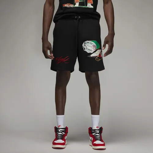 Nike Jordan Artist Series by Jacob Rochester мужские Fleece шорты цвет черный