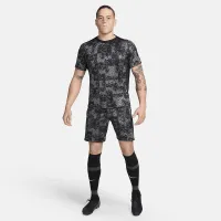 Nike Academy Pro мужские Dri-FIT Soccer Short-Sleeve Graphic Top цвет серый