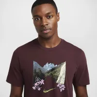 Nike мужские Dri-FIT Running футболка цвет красный
