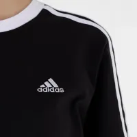 Футболка adidas Essentials 3-Stripes GS1379 -  Черная