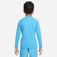 Nike Dri-FIT Little детские (для мальчиков) Long-Sleeve Swim Hydroguard синий